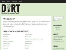 Tablet Screenshot of dirtdirectory.org